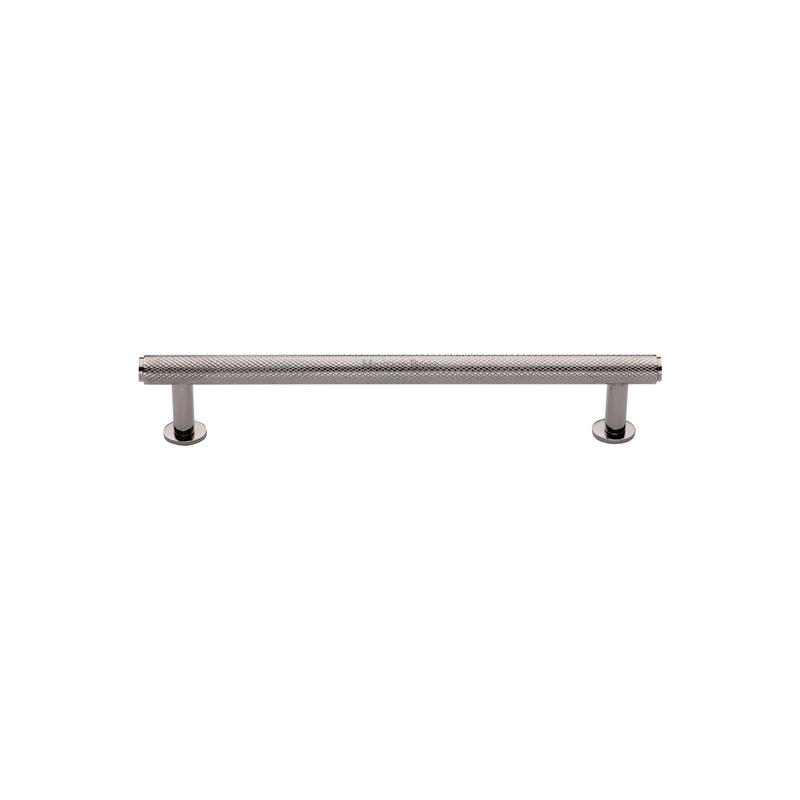 Knurled Cabinet Pull Handle with Rose