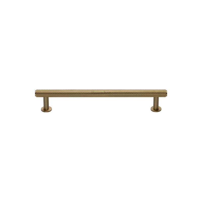 Knurled Cabinet Pull Handle with Rose