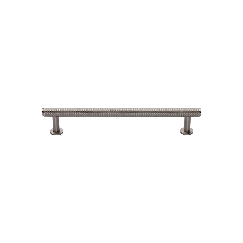 Knurled Cabinet Pull Handle with Rose