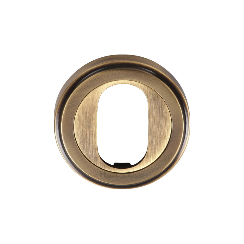 Oval Profile Cylinder Escutcheon Round - V5010