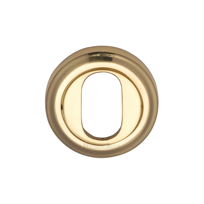 Oval Profile Cylinder Escutcheon Round - V5010