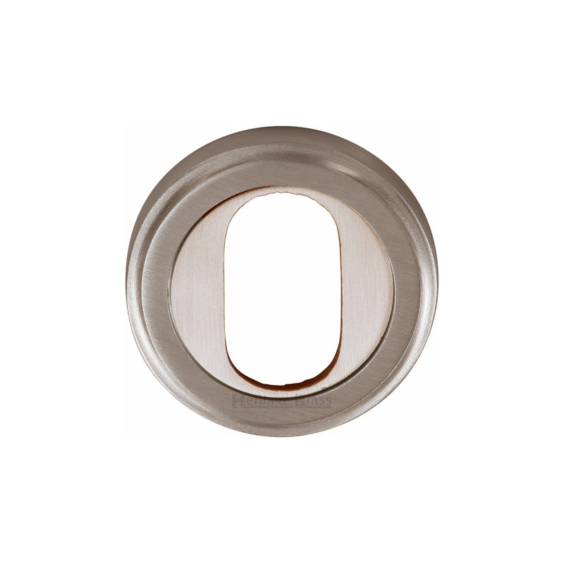 Oval Profile Cylinder Escutcheon Round - V5010