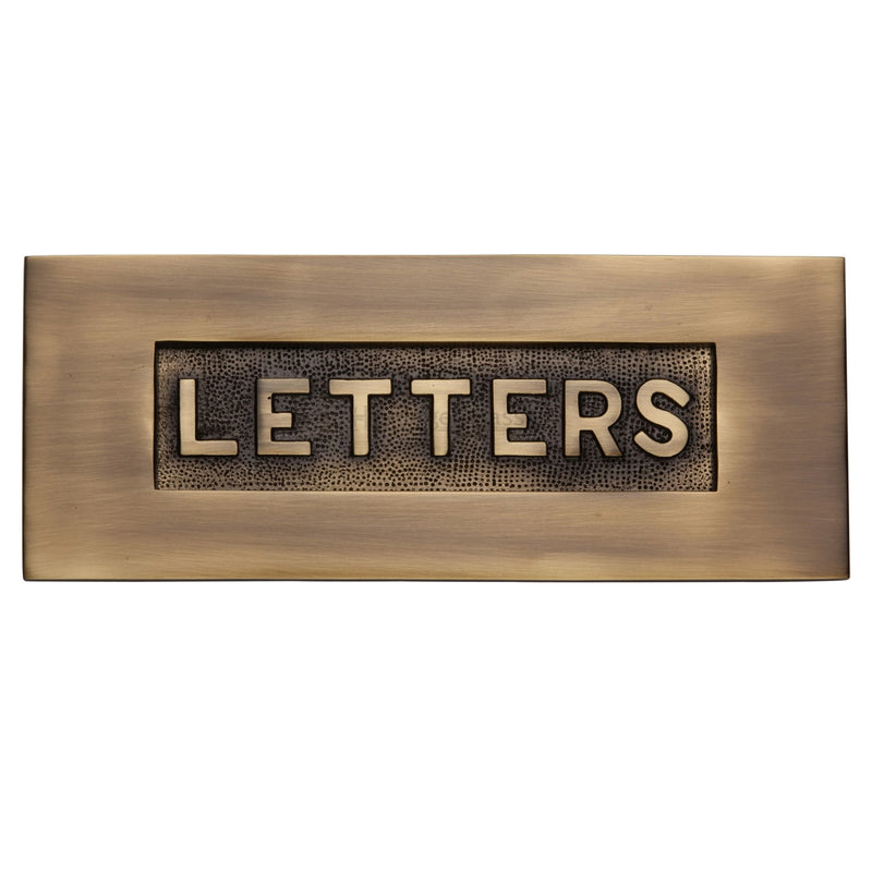 Embossed Letterplate