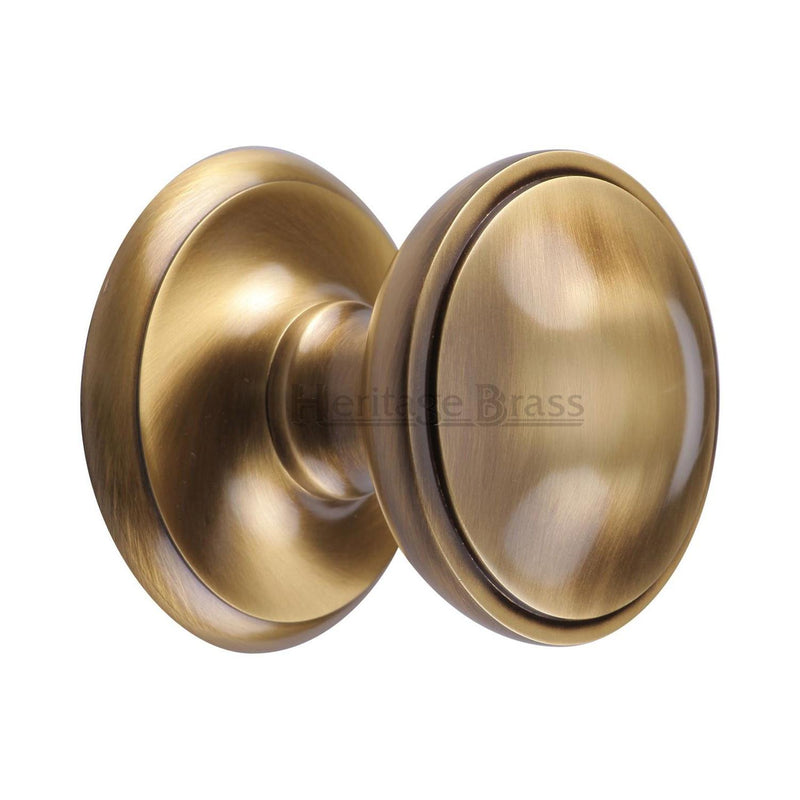 Heritage Brass Round Centre Door Knob