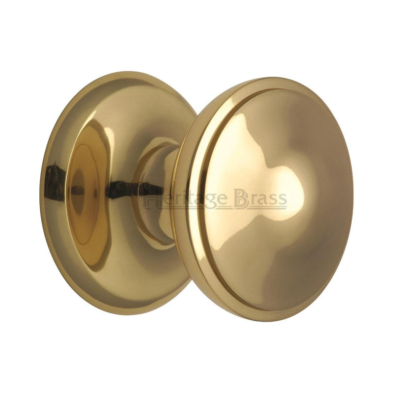 Heritage Brass Round Centre Door Knob