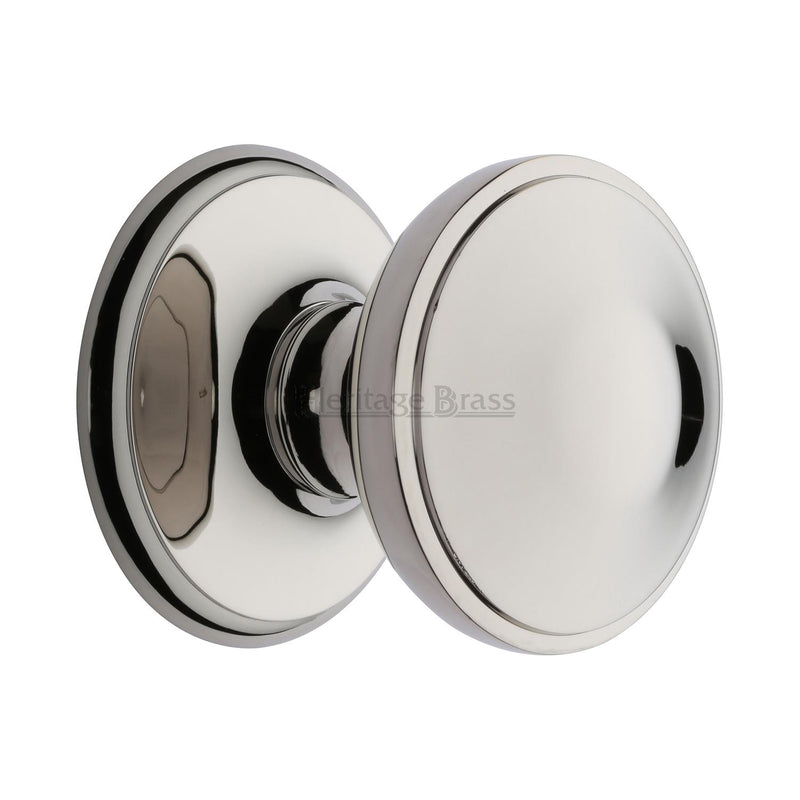 Heritage Brass Round Centre Door Knob