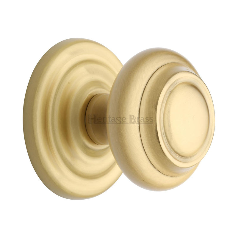 Stepped Round Centre Door Knob