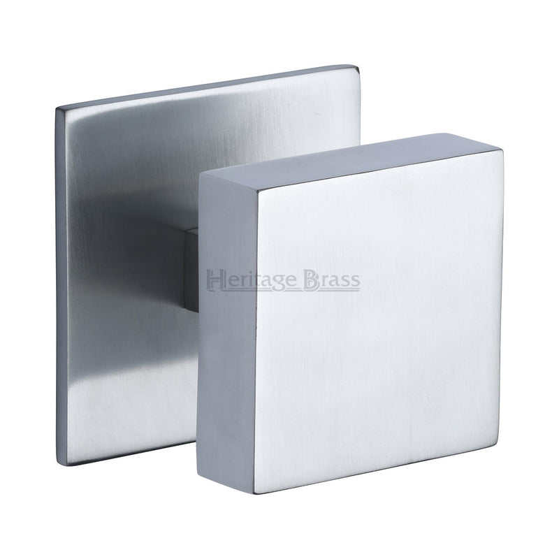 Square Centre Door Knob