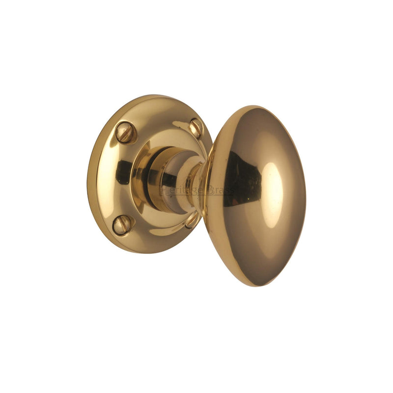 Suffolk Mortice Door Knob on Rose