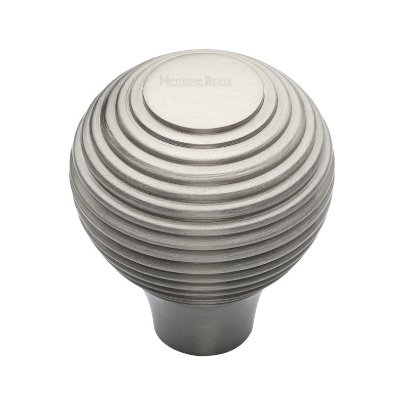 Reeded Cabinet Knob