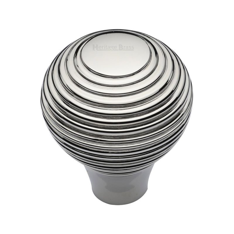 Reeded Cabinet Knob