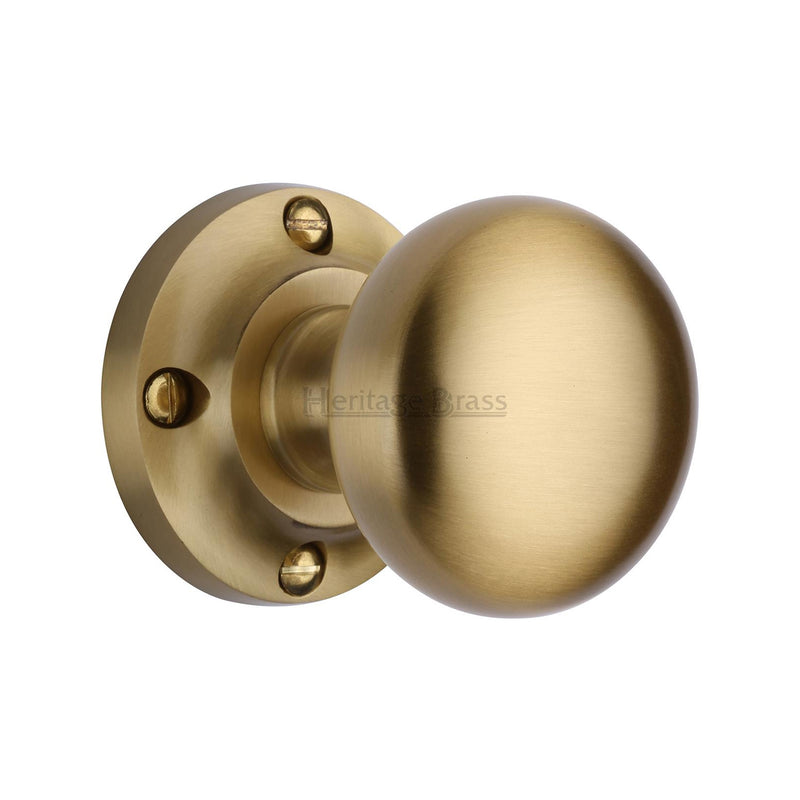 Victoria Door Knob on Rose