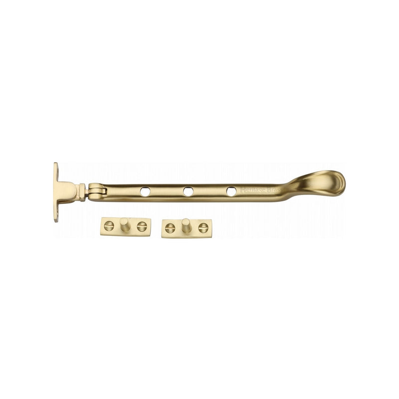 Heritage Brass Casement Window Stay Spoon Pattern