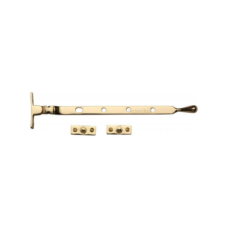 Heritage Brass Casement Window Stay Ball Design