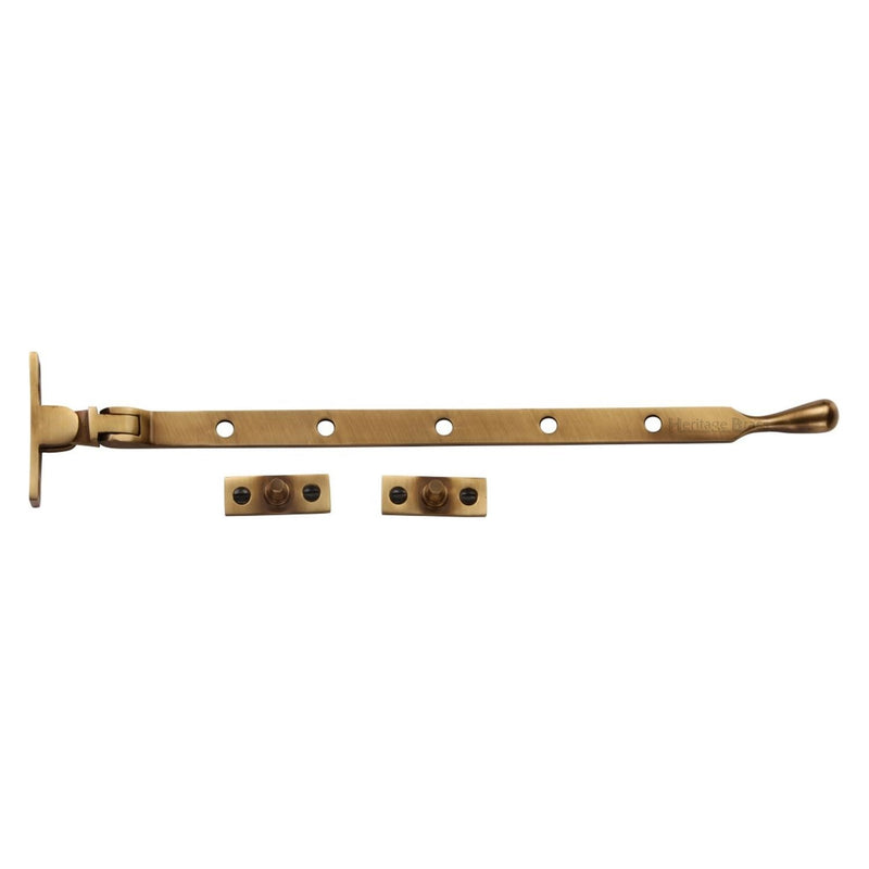 Heritage Brass Casement Window Stay Ball Design