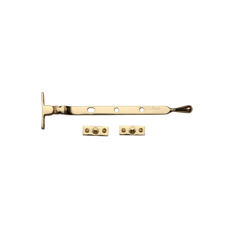 Heritage Brass Casement Window Stay Ball Design