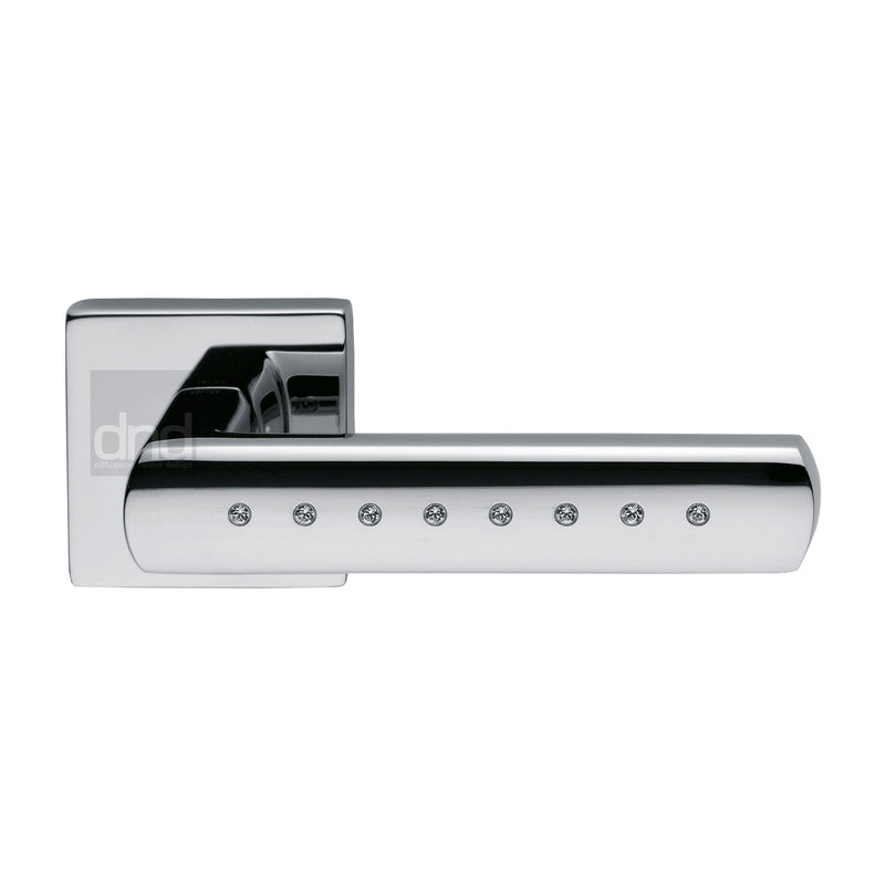 Vita Door Handle on Square Rose