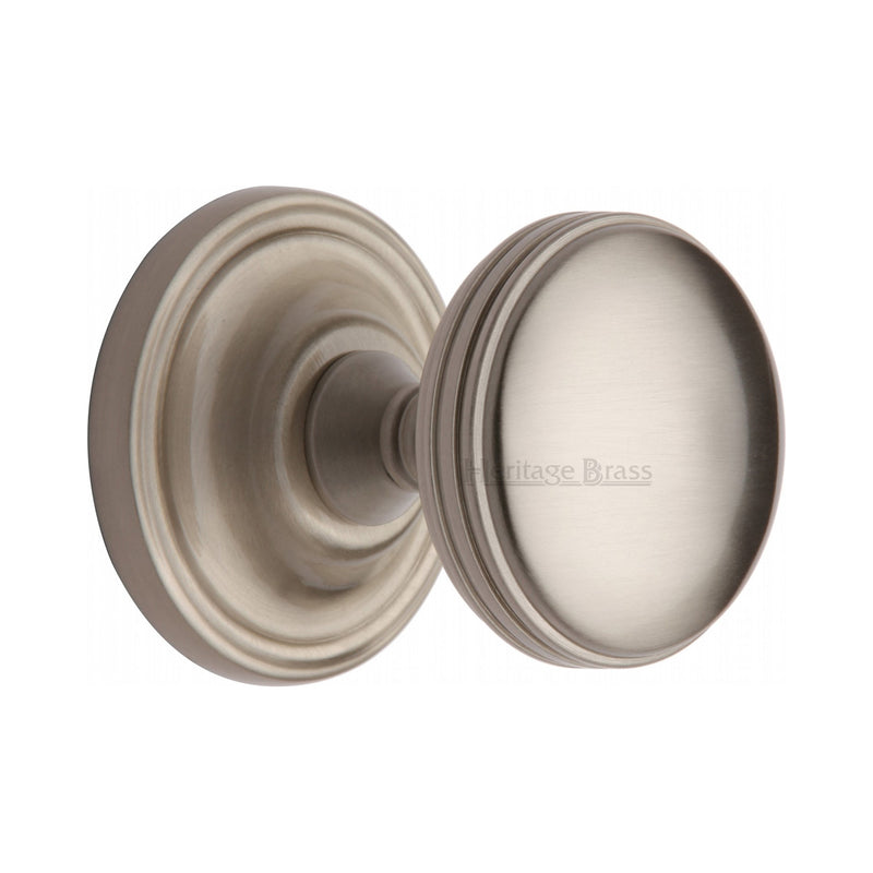 Heritage Brass Whitehall Door Knob on Rose