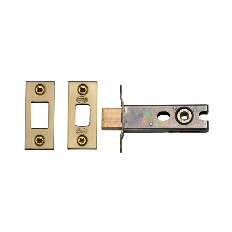 York Architectural Tubular Bathroom Deadbolt 3"