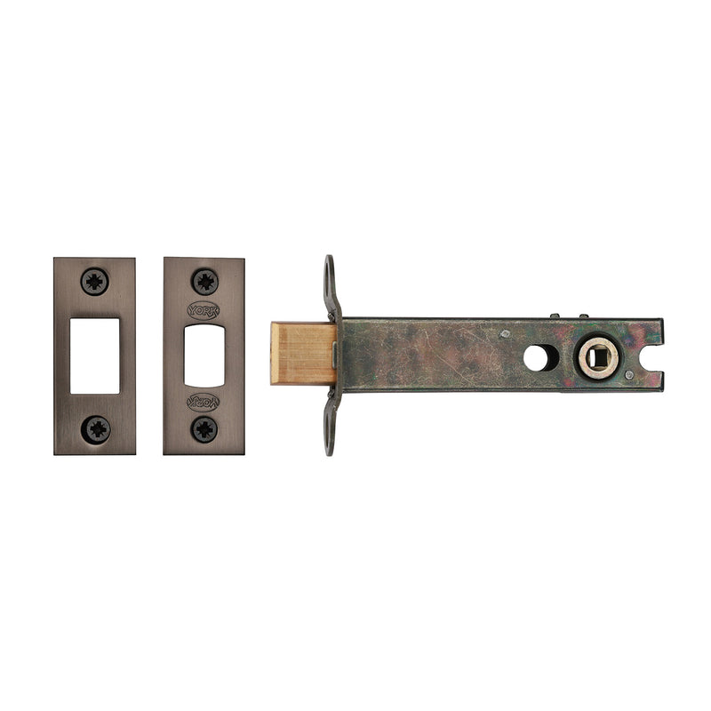 York Architectural Tubular Bathroom Deadbolt 4"