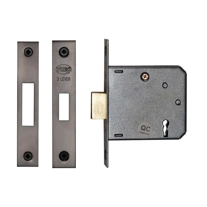 York Security 3" Deadlock 3 Lever