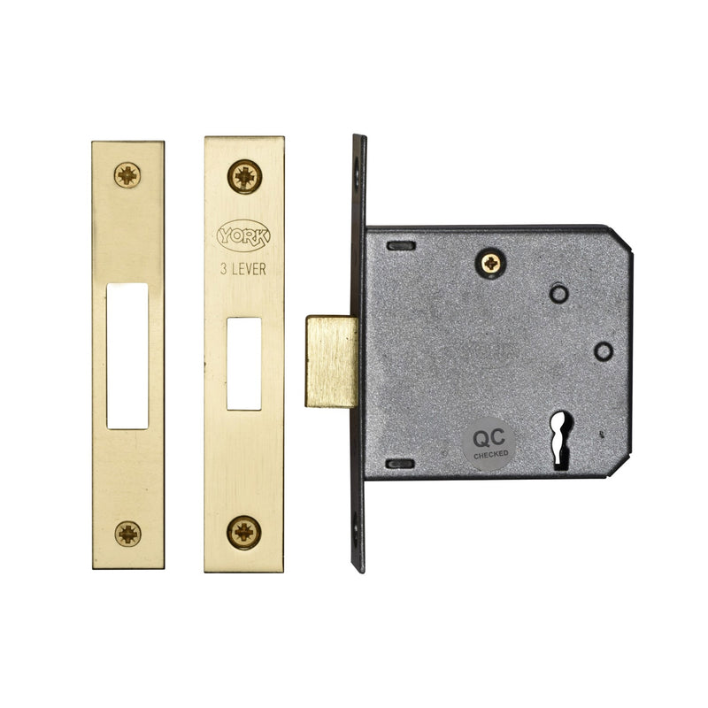 York Security 3" Deadlock 3 Lever