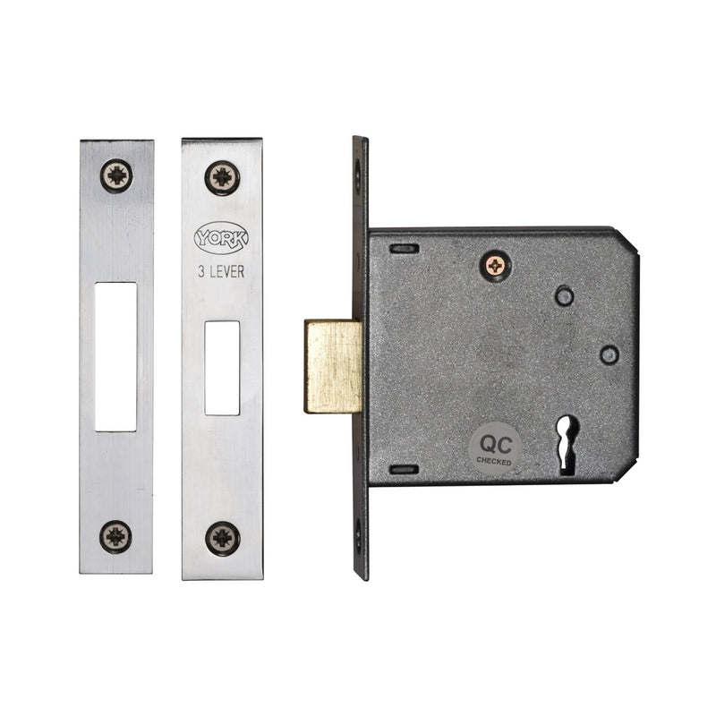 York Security 3" Deadlock 3 Lever