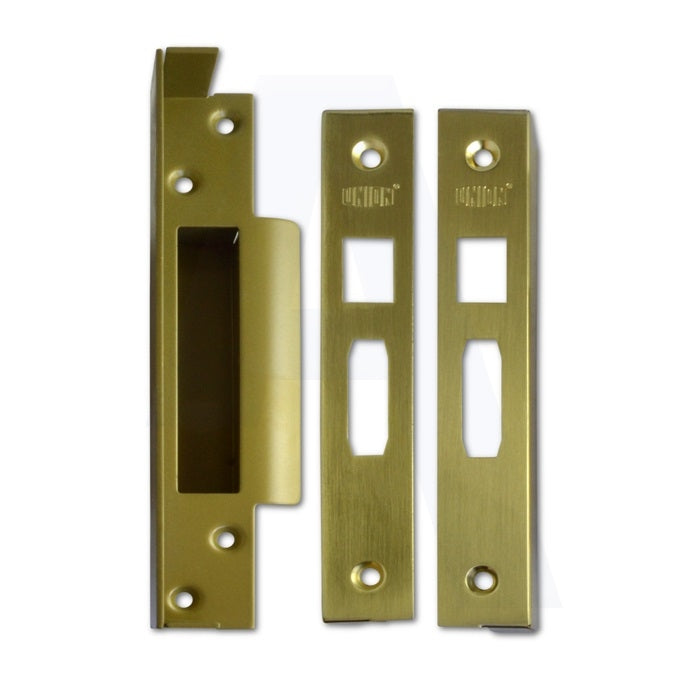 Union StrongBOLT 2200REB Rebate Set For 2200 Sashlock - 25mm (1") - Brass