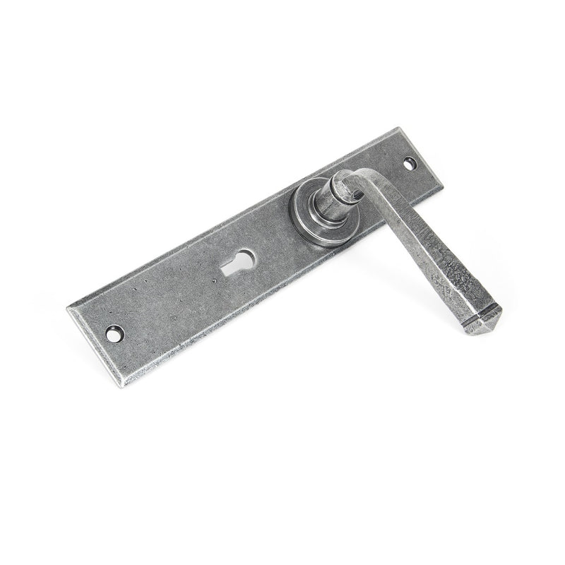 From The Anvil Avon Large Lock Handles - Pewter