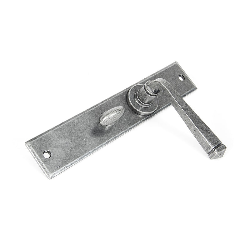 From The Anvil Avon Large Bathroom Handles - Pewter