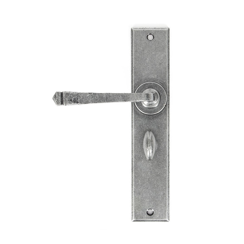 From The Anvil Avon Large Bathroom Handles - Pewter