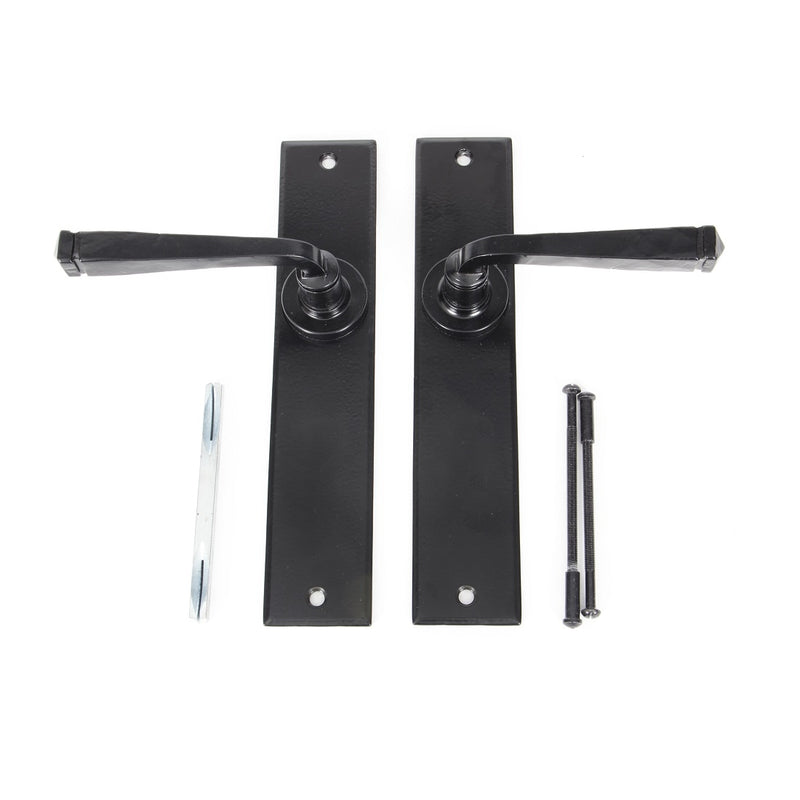 From The Anvil Avon Large Latch Handles - Black