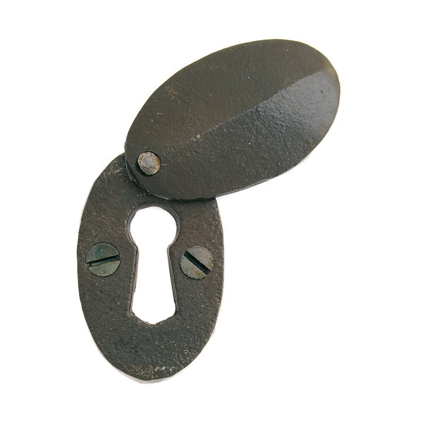 From The Anvil Blacksmith Lever Key Oval Covered Escutcheon - Beeswax