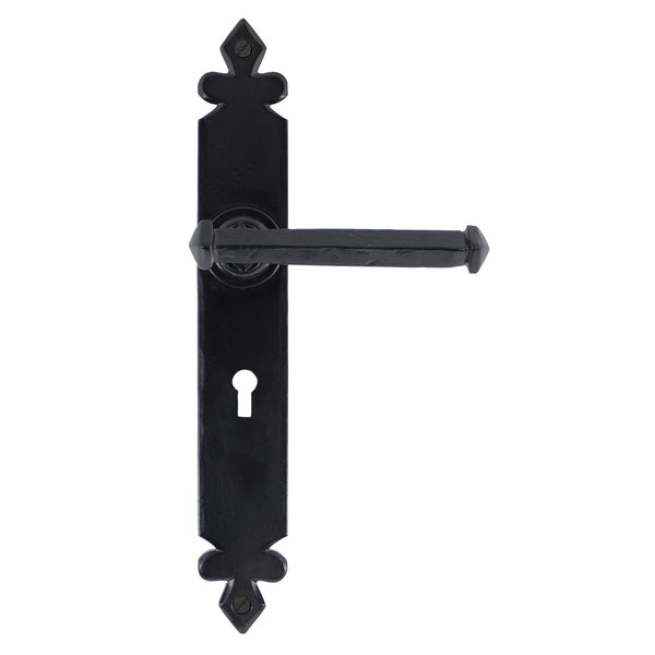 From The Anvil Tudor Lock Handles - Black