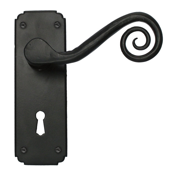 From The Anvil Monkeytail Lock Handles - Black