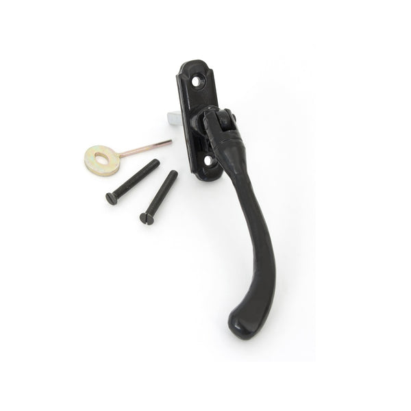 From The Anvil Peardrop Espagnolette Fastener LH - Black