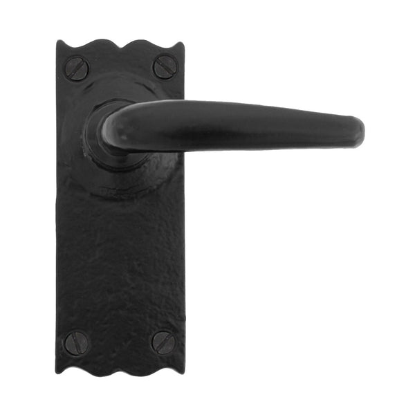 From The Anvil Oak Latch Handles - Black