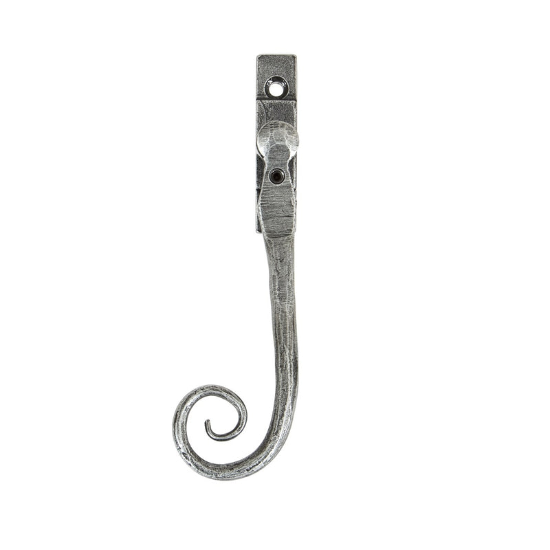 From The Anvil Large Monkeytail Espagnolette LH - Pewter