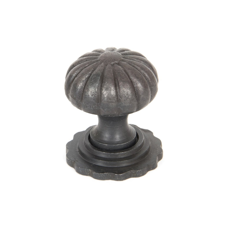 From The Anvil Small Flower Cabinet Knob - Beeswax