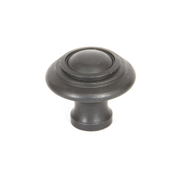 From The Anvil Small Ringed Cabinet Knob - Beeswax