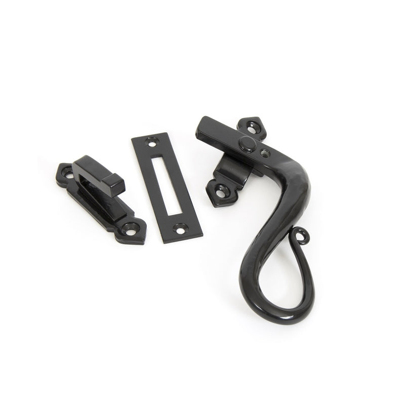 From The Anvil Shepherd's Crook Locking Fastener RH - Black