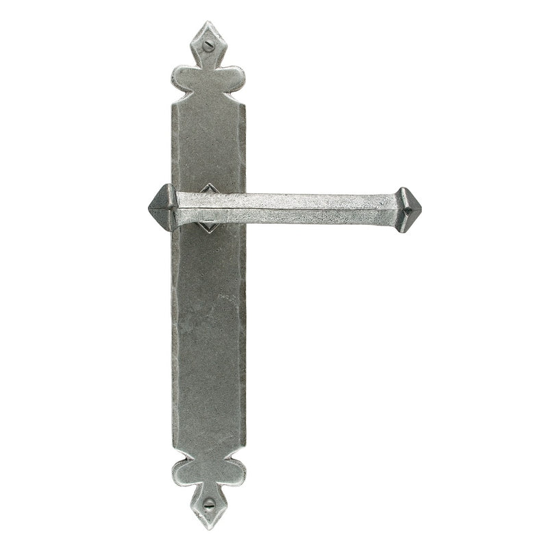 From The Anvil Tudor Latch Handles - Pewter