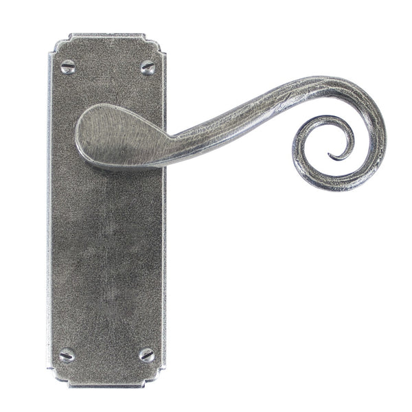 From The Anvil Monkeytail Latch Handles - Pewter