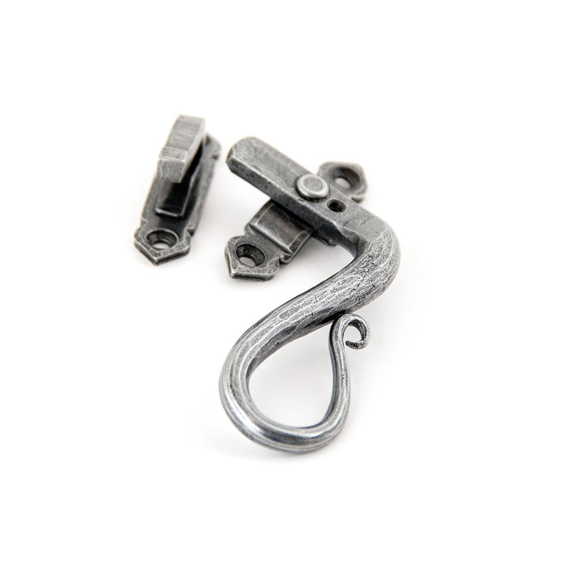 From The Anvil Shepherd's Crook Locking Fastener RH - Pewter