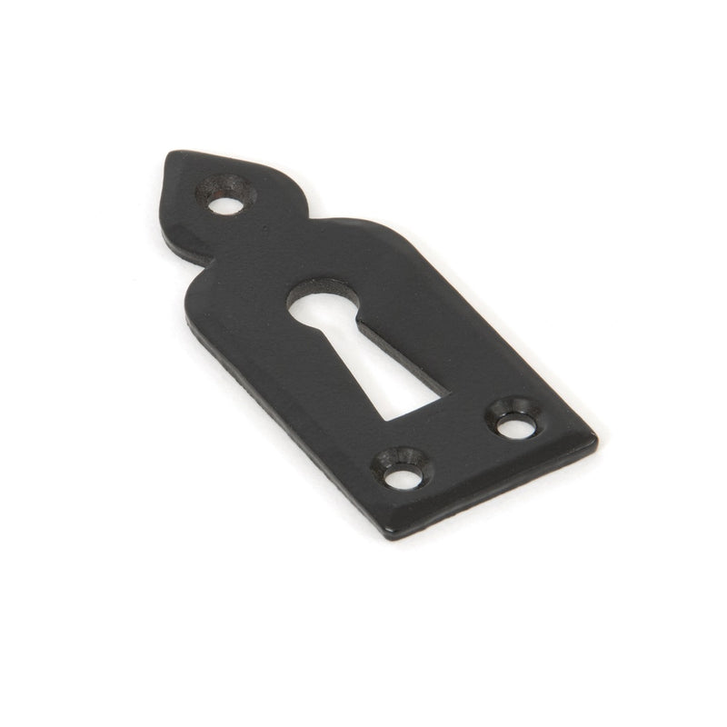 From The Anvil Gothic Lever Key Escutcheon - Black