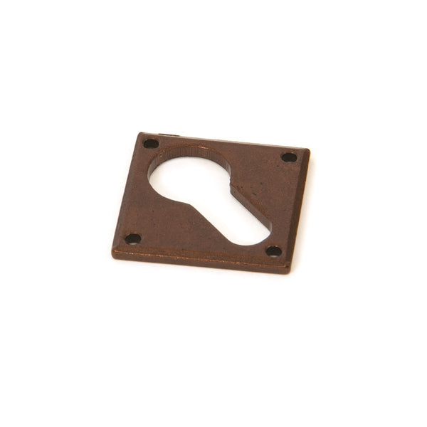 From The Anvil Diamond Euro Profile Escutcheon - Bronze