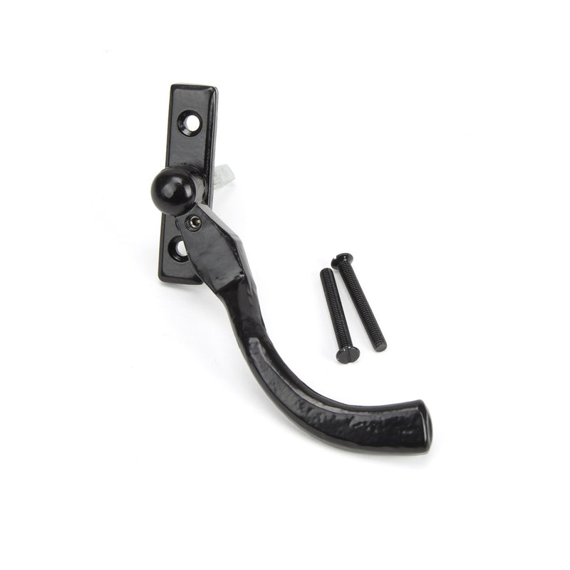 From The Anvil Peardrop Espagnolette Fastener RH - Black