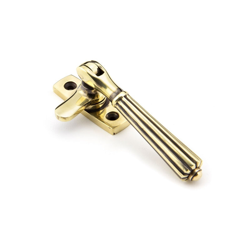 From The Anvil Hinton Locking Fastener - Aged Brass