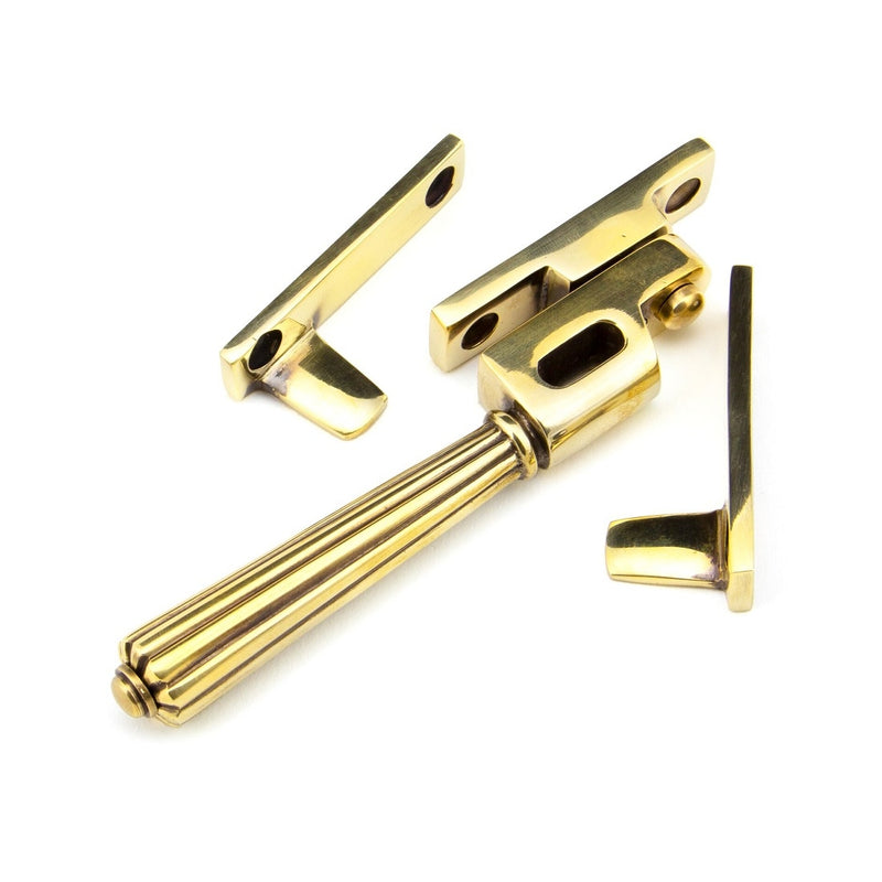 From The Anvil Hinton Night Vent Locking Fastener - Aged Brass