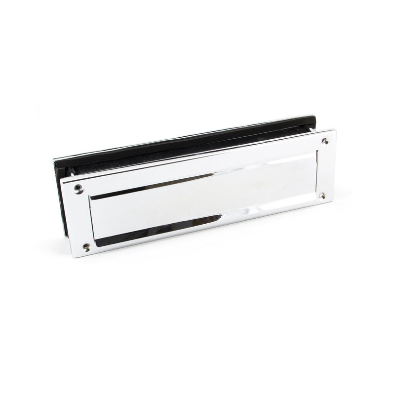 From The Anvil Traditional Letter Box - Polished Chrome